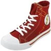 "Flash Logo" Sneakers High Red-yellow By The Flash -Men Fashion Clothing Store 512423a