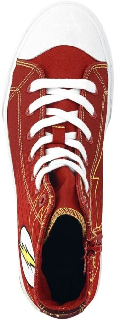 "Flash Logo" Sneakers High Red-yellow By The Flash 13 "Flash Logo" Sneakers High Red-yellow By The Flash -Men Fashion Clothing Store 512423a5