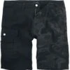 "Patterned Shorts" Shorts Black By EMP Stage Collection -Men Fashion Clothing Store 512523a