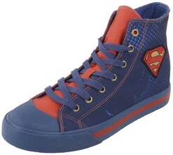 "Superman" Sneakers High Blue-red By Superman