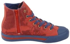 "Superman" Sneakers High Blue-red By Superman -Men Fashion Clothing Store 512573a3