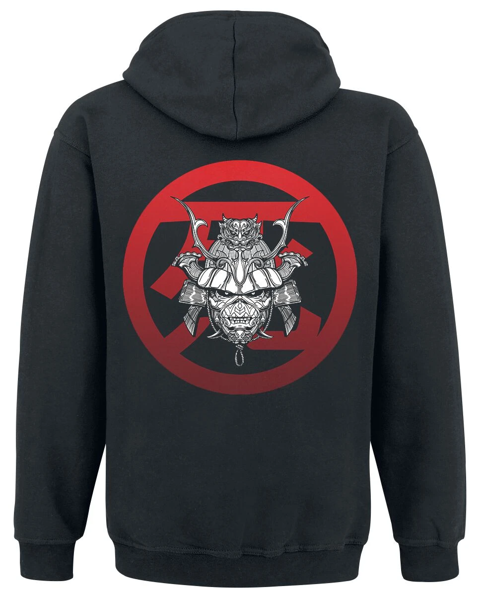 "Eddie Warrior" Hooded Sweater Black By Iron Maiden 4 "Eddie Warrior" Hooded Sweater Black By Iron Maiden - Image 2