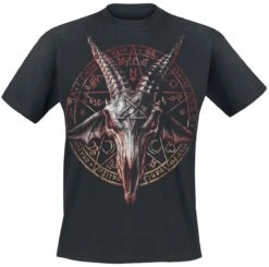 "Devil Goat" T-Shirt Black By Alchemy England