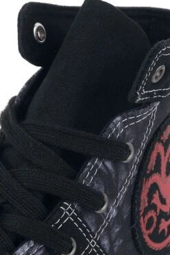 "Targaryen - Fire And Blood" Sneakers High Black By Game Of Thrones -Men Fashion Clothing Store 513261d