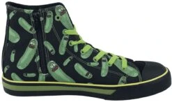 "Pickle Rick" Sneakers High Multicolour By Rick And Morty -Men Fashion Clothing Store 514315a3