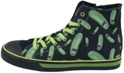 "Pickle Rick" Sneakers High Multicolour By Rick And Morty -Men Fashion Clothing Store 514315a4