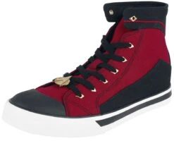 "Full Speed Ahead" Sneakers High Red-black By Star Trek
