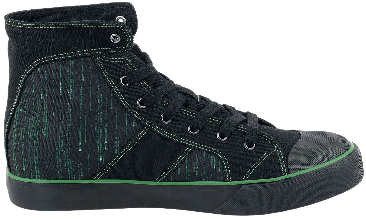 "Code" Sneakers High Black By The Matrix 5 "Code" Sneakers High Black By The Matrix - Image 3