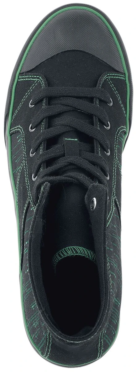 "Code" Sneakers High Black By The Matrix 7 "Code" Sneakers High Black By The Matrix - Image 5