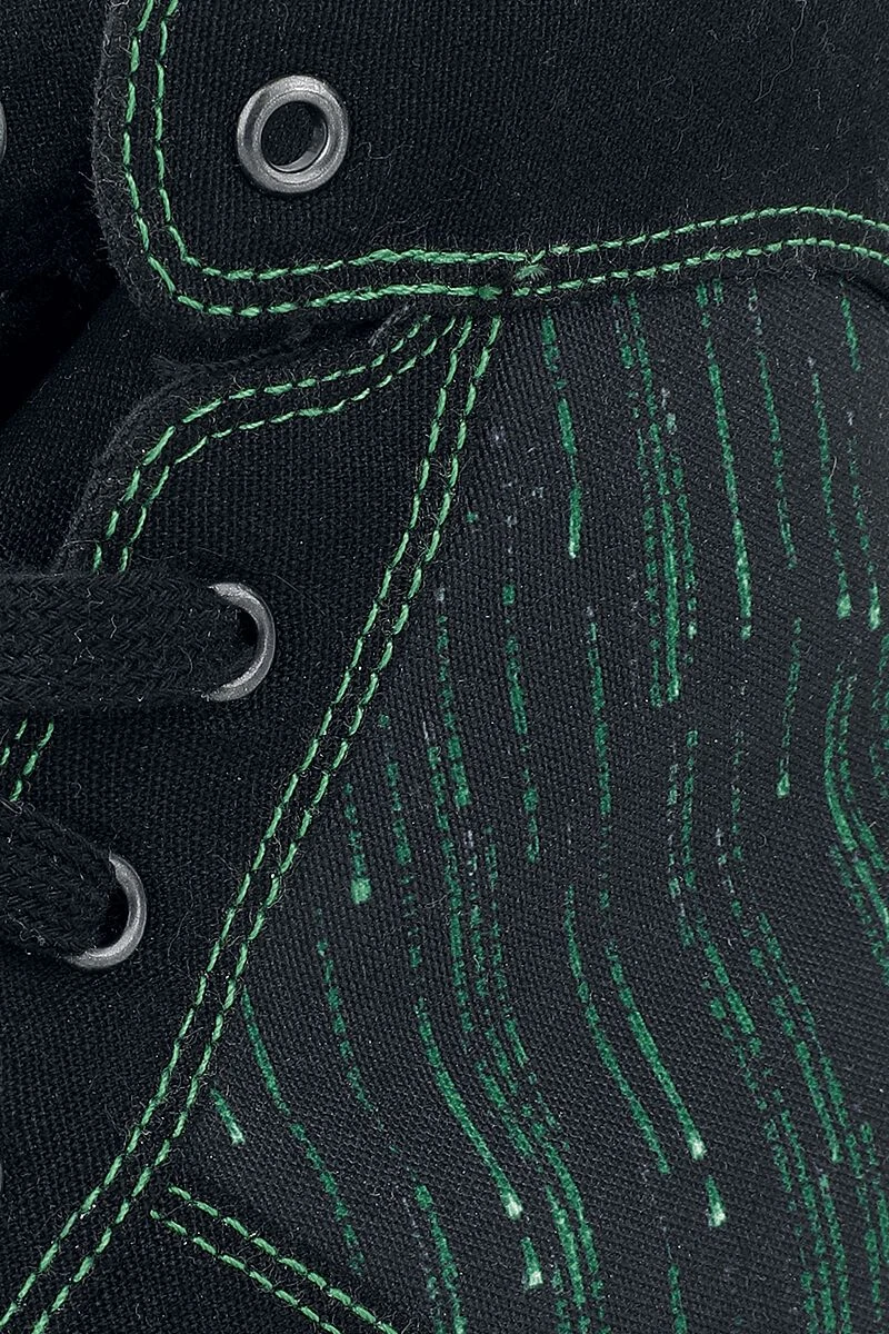 "Code" Sneakers High Black By The Matrix 9 "Code" Sneakers High Black By The Matrix - Image 7