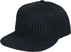 "Logo - Snapback Cap" Cap Black By Trivium