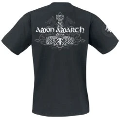 "Mjoelner" T-Shirt Black By Amon Amarth 8 "Mjoelner" T-Shirt Black By Amon Amarth -Men Fashion Clothing Store 514575b