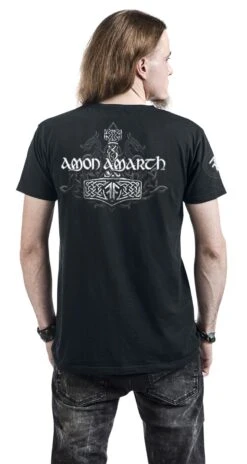"Mjoelner" T-Shirt Black By Amon Amarth 11 "Mjoelner" T-Shirt Black By Amon Amarth -Men Fashion Clothing Store 514575wb