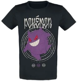 "Gengar Rock" T-Shirt Black By Pokémon