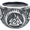 "Celtic Knots" Ring Silver-coloured By EtNox Hard And Heavy 2 "Celtic Knots" Ring Silver-coloured By EtNox Hard And Heavy -Men Fashion Clothing Store 515682a