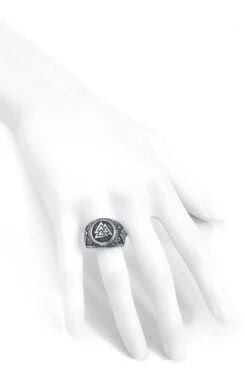 "Celtic Knots" Ring Silver-coloured By EtNox Hard And Heavy 10 "Celtic Knots" Ring Silver-coloured By EtNox Hard And Heavy -Men Fashion Clothing Store 515682c