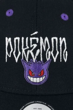 "Gengar" Cap Black By Pokémon 9 "Gengar" Cap Black By Pokémon -Men Fashion Clothing Store 515724d