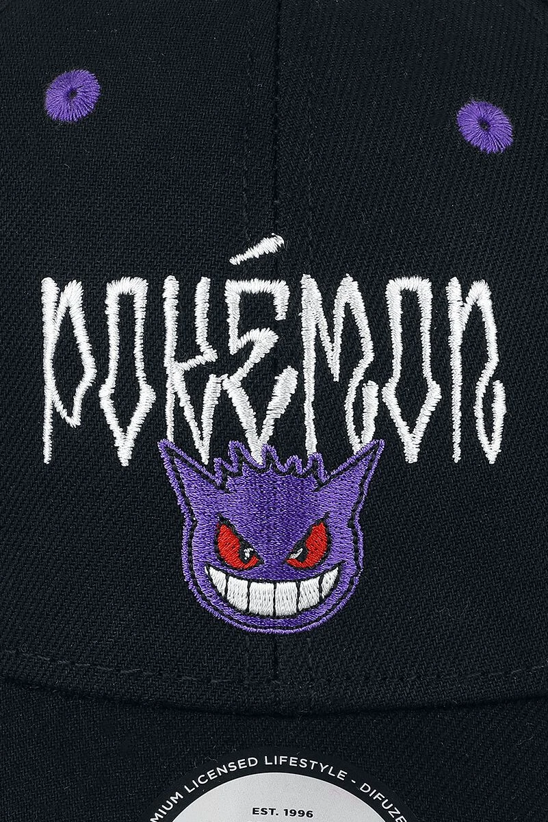 "Gengar" Cap Black By Pokémon 6 "Gengar" Cap Black By Pokémon - Image 4
