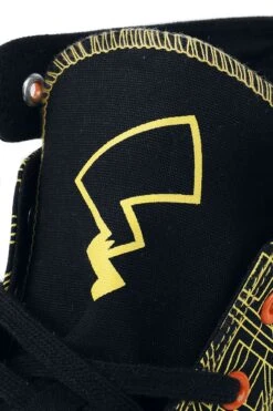 "Pikachu" Sneakers High Black By Pokémon -Men Fashion Clothing Store 516669d