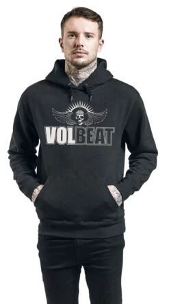 "Step Into Light" Hooded Sweater Black By Volbeat 10 "Step Into Light" Hooded Sweater Black By Volbeat -Men Fashion Clothing Store 517018wa