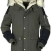 "Casual Winter Jacket With Faux-fur Collar" Winter Jacket Olive By Black Premium By EMP 1 "Casual Winter Jacket With Faux-fur Collar" Winter Jacket Olive By Black Premium By EMP -Men Fashion Clothing Store 517300a