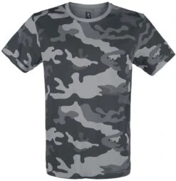 "Premium T-Shirt" T-Shirt Grey Camo By Brandit