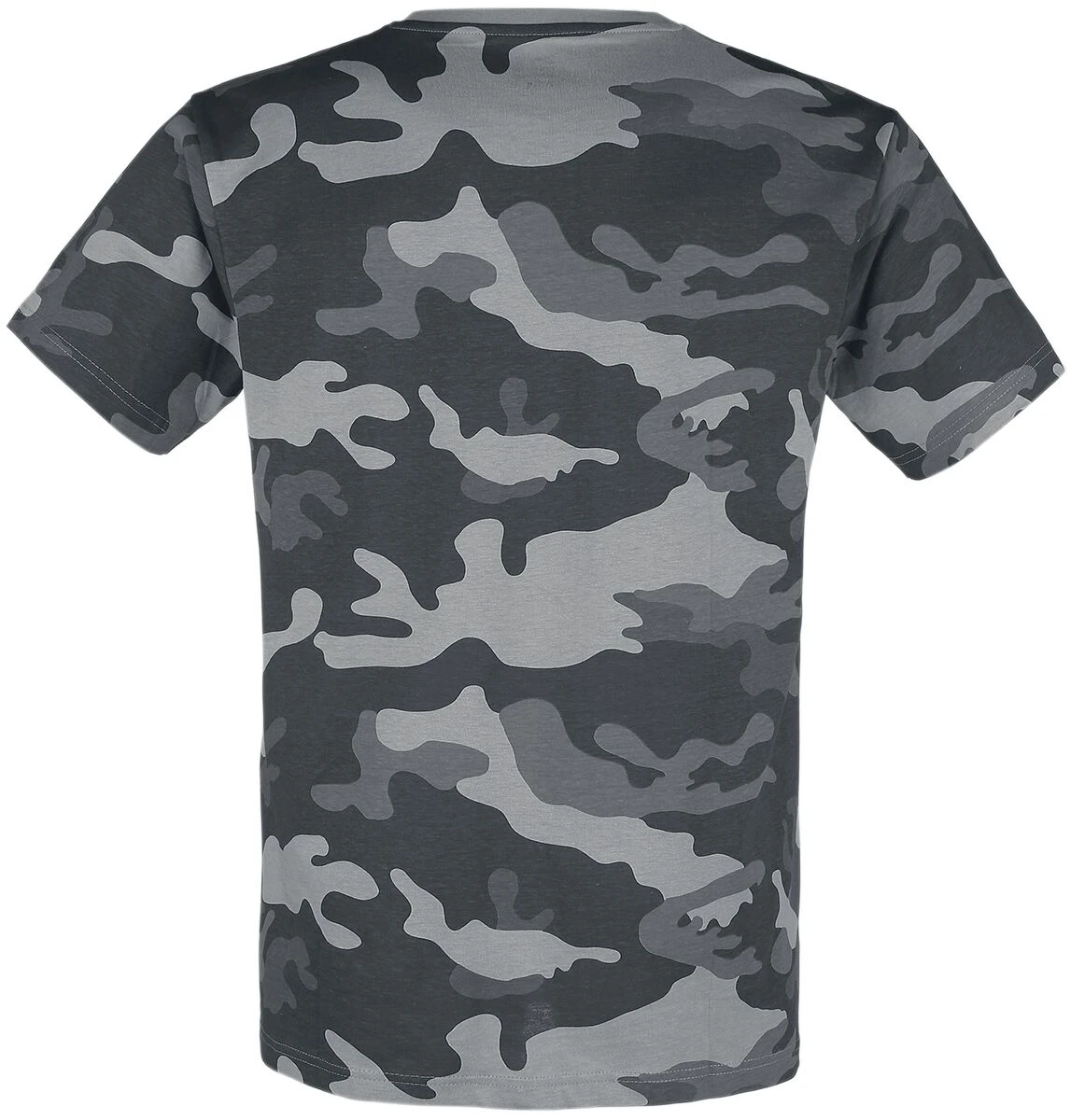 "Premium T-Shirt" T-Shirt Grey Camo By Brandit 4 "Premium T-Shirt" T-Shirt Grey Camo By Brandit - Image 2