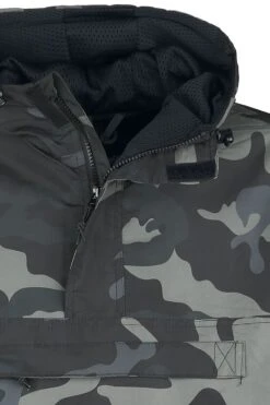 "Summer Windbreaker" Windbreaker Dark Camo By Brandit 9 "Summer Windbreaker" Windbreaker Dark Camo By Brandit -Men Fashion Clothing Store 518232d