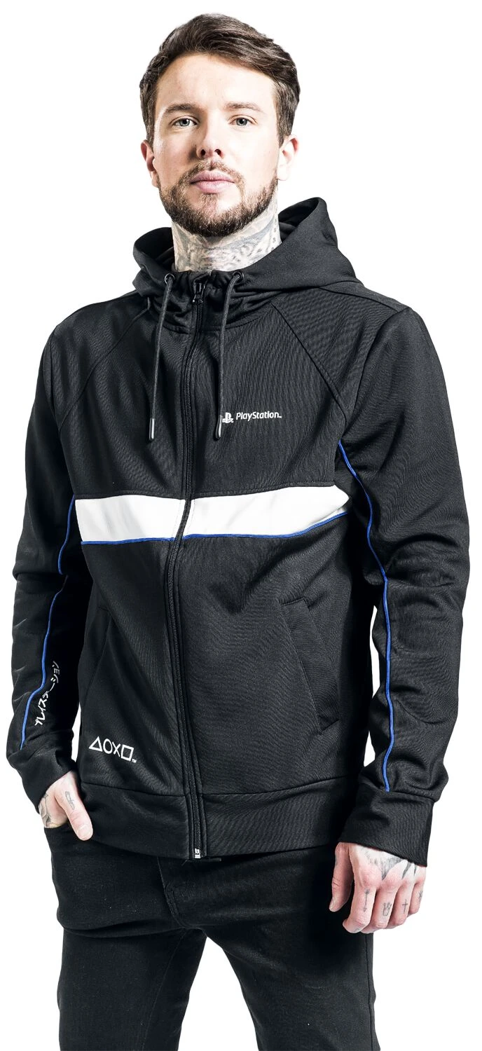 "White Icons" Hooded Zip Black By Playstation 7 "White Icons" Hooded Zip Black By Playstation - Image 5