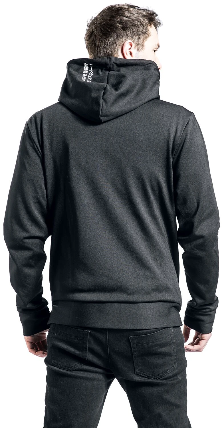 "White Icons" Hooded Zip Black By Playstation 8 "White Icons" Hooded Zip Black By Playstation - Image 6