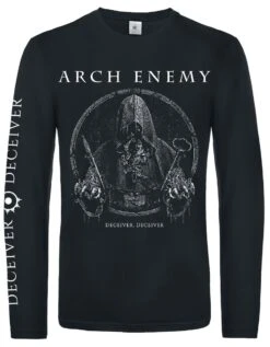 "Deceiver" Long-sleeve Shirt Black By Arch Enemy