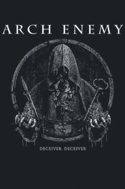 "Deceiver" Long-sleeve Shirt Black By Arch Enemy -Men Fashion Clothing Store 518460d