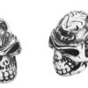 "Tattoo Skull" Earring Set Silver-coloured By EtNox 2 "Tattoo Skull" Earring Set Silver-coloured By EtNox -Men Fashion Clothing Store 518953a