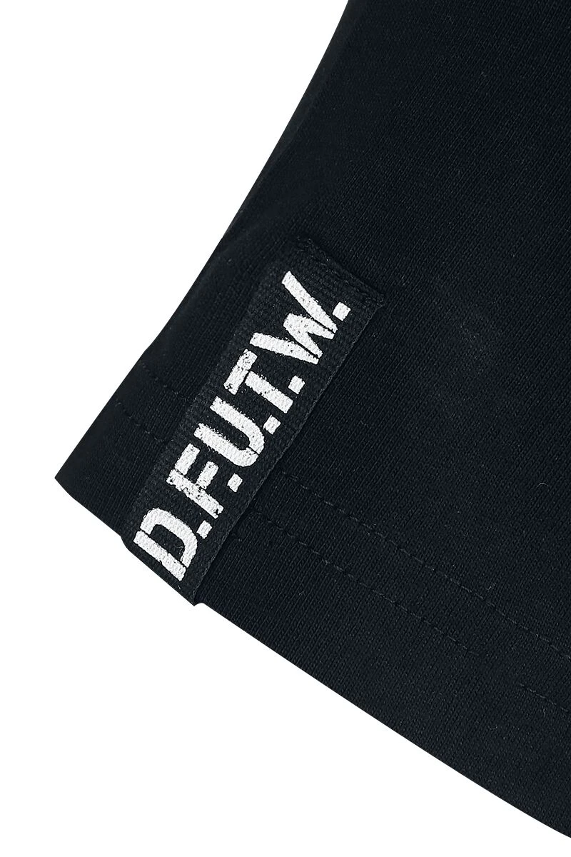 "Don't Fuck Up The World - Black T-shirt With Print" T-Shirt Black By EMP Special Collection 6 "Don't Fuck Up The World - Black T-shirt With Print" T-Shirt Black By EMP Special Collection - Image 4