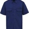 "Aiden" Short-sleeved Shirt Navy By Forplay