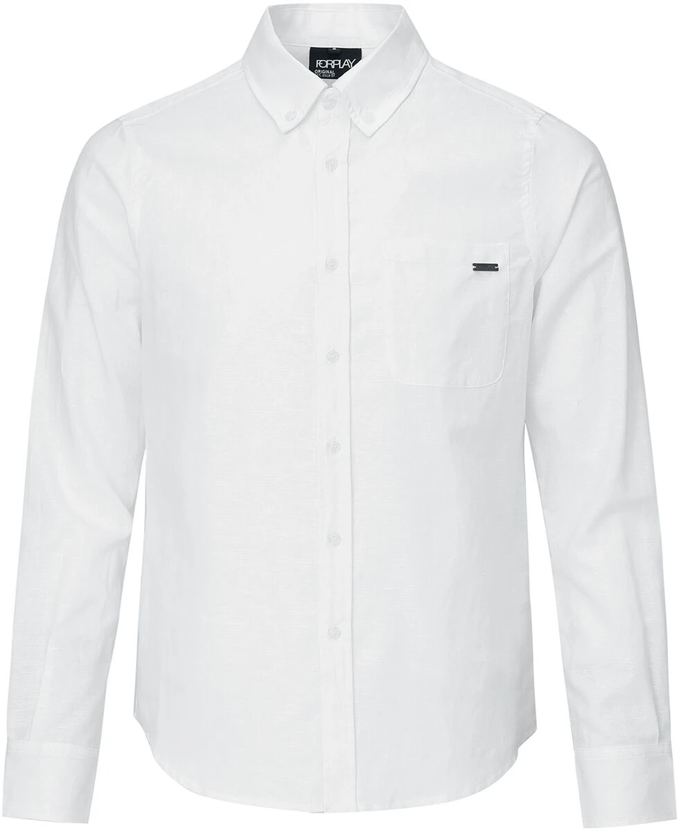 "Caleb" Longsleeve White By Forplay 3 "Caleb" Longsleeve White By Forplay