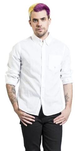 "Caleb" Longsleeve White By Forplay 10 "Caleb" Longsleeve White By Forplay -Men Fashion Clothing Store 520209wa