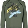 "Jumper With Side Zips" Sweatshirt Dark Green By RED By EMP -Men Fashion Clothing Store 520607a