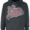 "Hoodie With Vintage EMP Logo" Hooded Sweater Black By EMP Stage Collection -Men Fashion Clothing Store 520890a