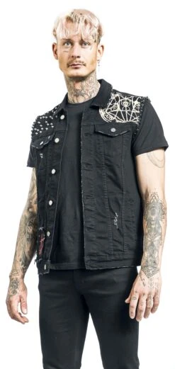 "Doom Slayer" Vest Black By Doom 12 "Doom Slayer" Vest Black By Doom -Men Fashion Clothing Store 520972wa