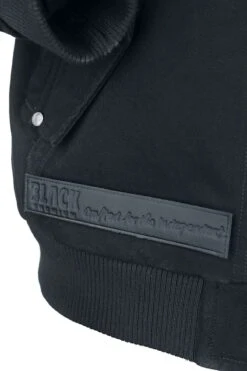 "Between-seasons Jacket With Raven Print" Between-seasons Jacket Black By Black Premium By EMP 14 "Between-seasons Jacket With Raven Print" Between-seasons Jacket Black By Black Premium By EMP -Men Fashion Clothing Store 521348d3