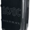 "Rocksax - Back In Black" Travelling Bag Black-white By AC/DC -Men Fashion Clothing Store 521351a