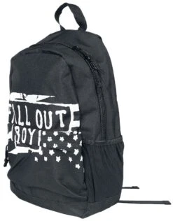 "Rocksax - Flag" Backpack Black-white By Fall Out Boy