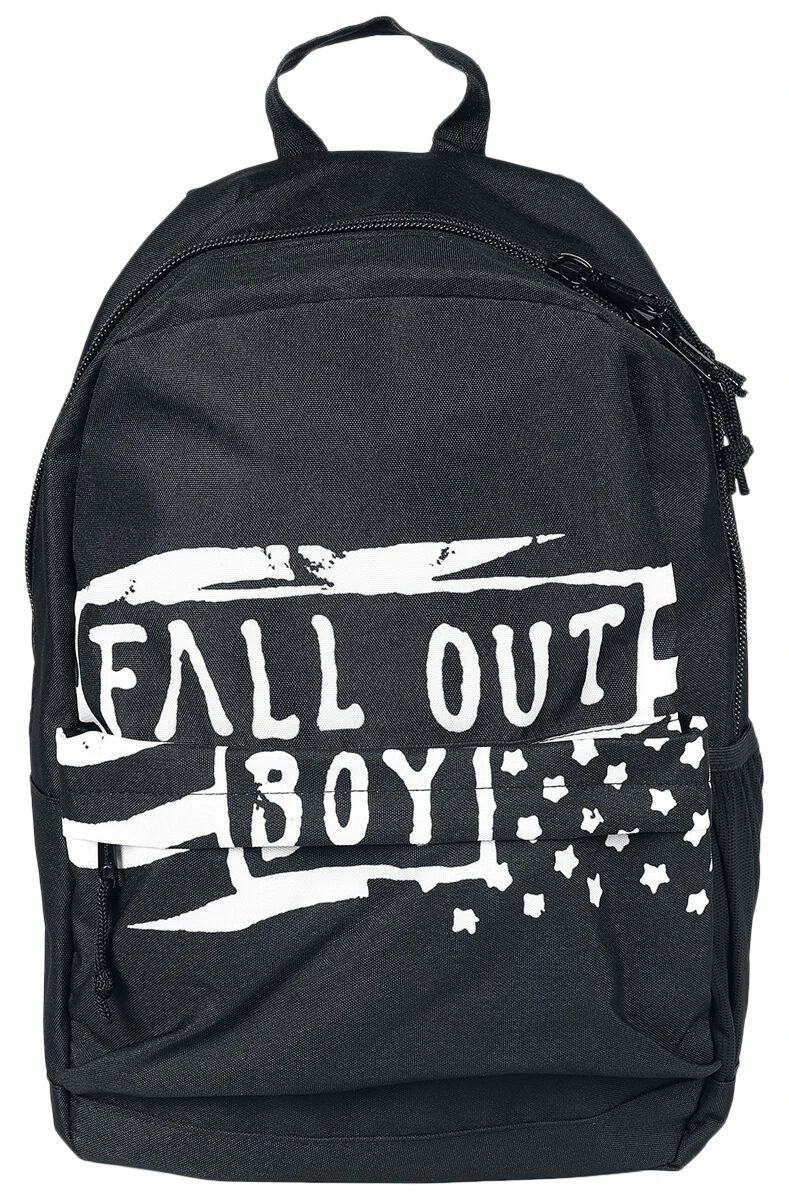 "Rocksax - Flag" Backpack Black-white By Fall Out Boy 4 "Rocksax - Flag" Backpack Black-white By Fall Out Boy - Image 2