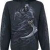 "Double Death" Hooded Sweater Black By Spiral 2 "Double Death" Hooded Sweater Black By Spiral -Men Fashion Clothing Store 521504a