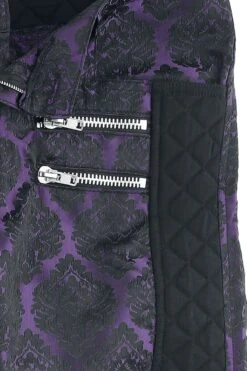 "Trousers With Brocade Pattern" Cloth Trousers Black By Gothicana By EMP -Men Fashion Clothing Store 521916d