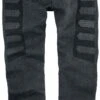 "Trousers With Brocade Pattern" Cloth Trousers Black By Gothicana By EMP -Men Fashion Clothing Store 521919a