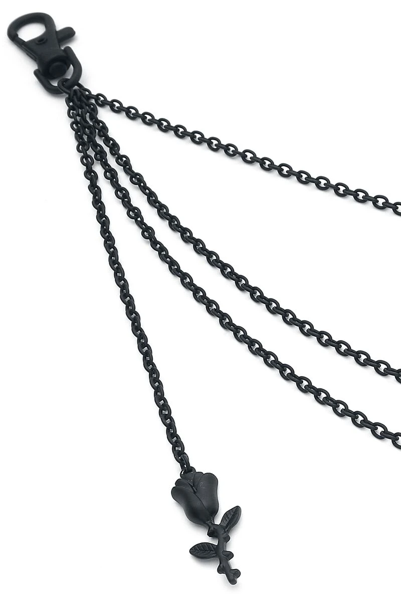 "Rose" Wallet Chain Black By Black Premium By EMP 4 "Rose" Wallet Chain Black By Black Premium By EMP - Image 2