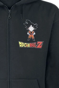 "Z - Goku Chibi" Hooded Zip Black By Dragon Ball