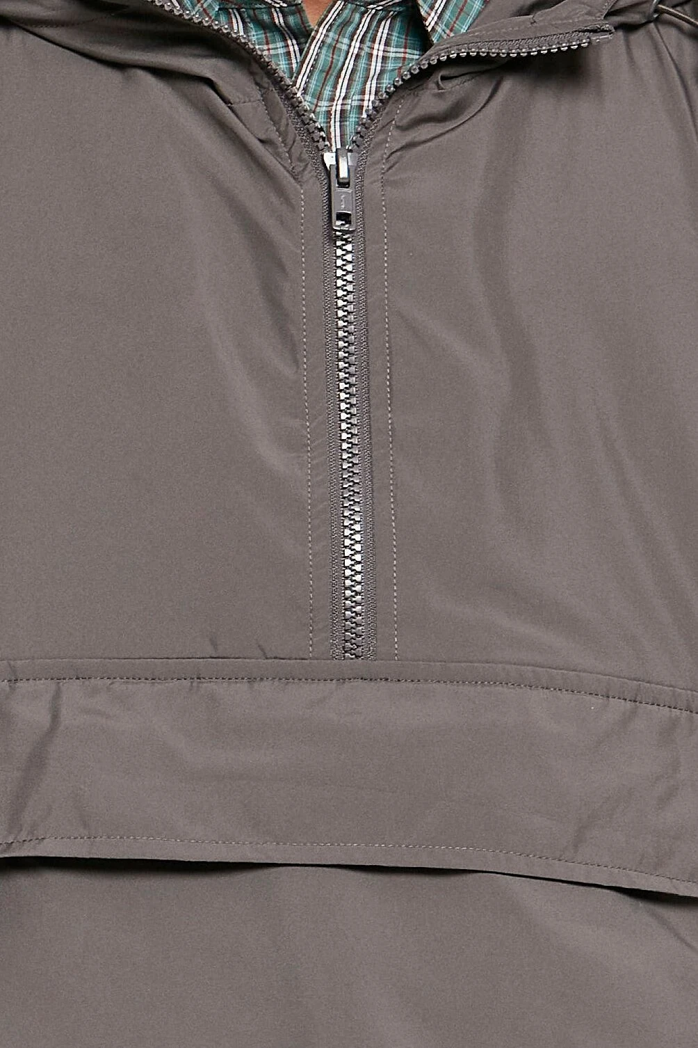 "Basic Pull-Over Jacket" Windbreaker Charcoal By Urban Classics 9 "Basic Pull-Over Jacket" Windbreaker Charcoal By Urban Classics - Image 7